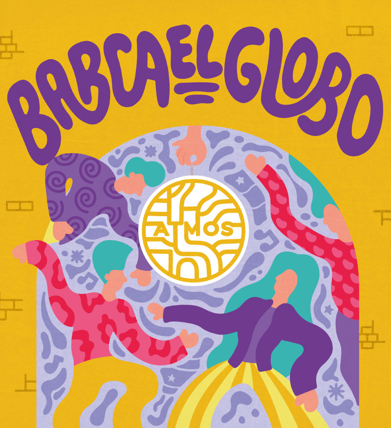 Illustration and artwork design for a music event in Tynemouth, using groovy and disco styled designs, to capture the spirit of the event. Designed by Creative Footing.