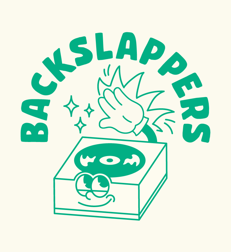 Branding for a Newcastle-based DJ – Includes custom logo design and playful illustrations for stickers and event visuals. Designed by Creative Footing.