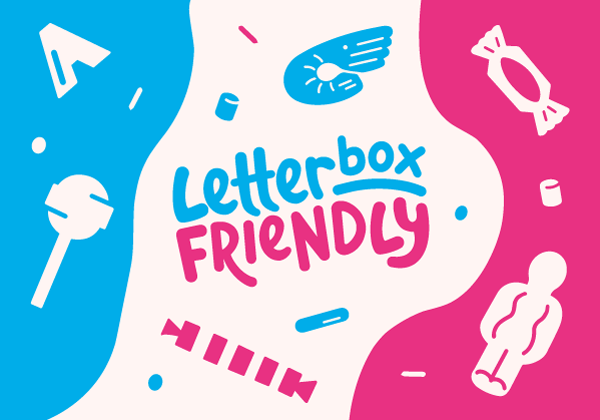 Logo and playful illustrations for a sweet business in Whitley Bay. Fun rebrand created by Creative Footing.