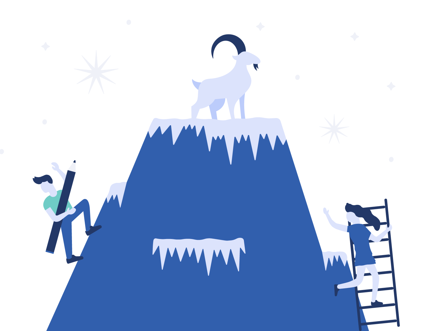 Creative footing graphics design