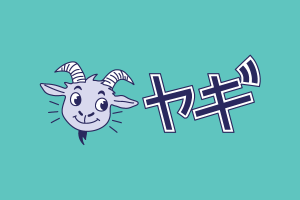 Logo design inspired by Japanese mascot culture, creatively merging the Creative Footing mountain goat with the mascot design style.